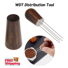 Espresso Stirrer WDT Distribution Tool Coffee Powder Needle Type Stirring Handle