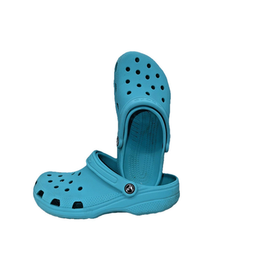 #ad Crocs Classic Clogs Shoes Teal Turquoise Aqua Blue Comfort Slip On Size M6 W8 $12.95