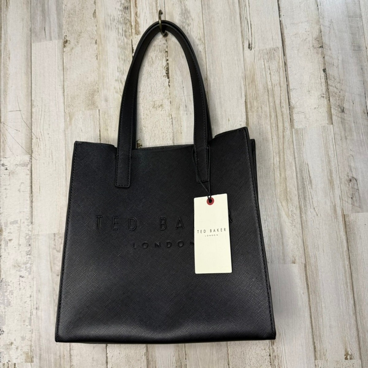 Leather Handbag Ted Baker Borse Ted Baker Soocon Large Crosshatch
