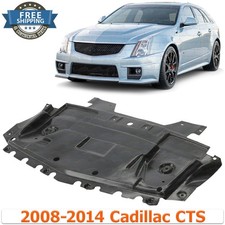 Front Engine Splash Shield Under Cover Air Deflector For 2008-2014 Cadillac Cts Front Engine Splash Shield Under Cover Air Deflector For 2008-2014 Cadillac Cts