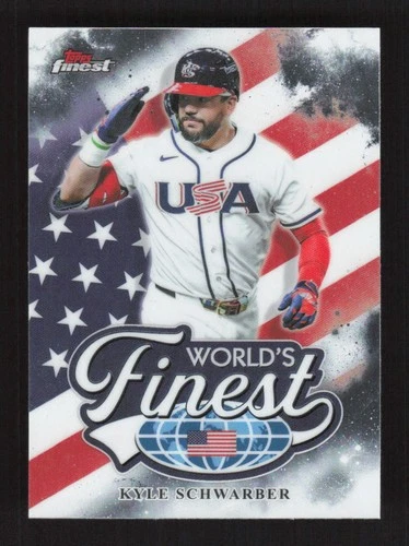 2026 Topps Finest Kyle Schwarber Base (RAW)