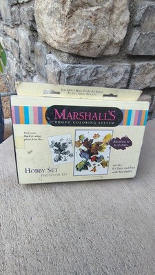 Marshall's Photo Coloring System MASTER SET Photo Oil Kit Photo Art Kit