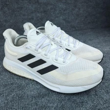 Adidas Supernova Shoes Mens Size 10.5 White Black Running Sneakers S42723 Boost