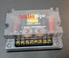 Audiopipe 3 Way Crossover CRX-303 300 Watts Passive Crossover Car Audio 4 Ohm