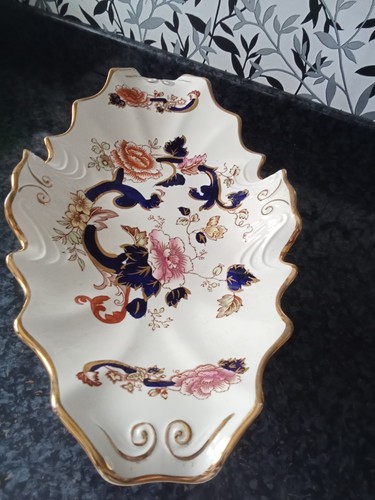 Masons Ironstone Blue Mandalay Large Comport /Fruit Bowl Centre Piece VGC - Picture 2 of 7