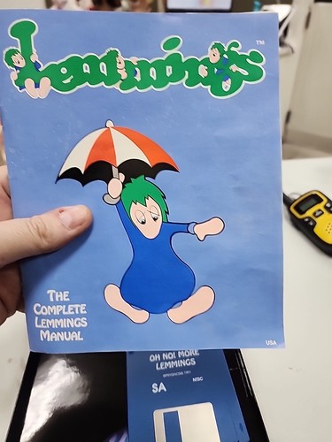 PC IBM OH NO! MORE LEMMINGS GIOCO PER COMPUTER 1991 PSYGNOSIS TANDY entrambi i dischi - Foto 8 di 10