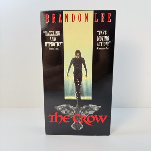 The Crow~Brandon Lee~Teufelsnacht~Mord~Horror~SupernaturalVHS Film~gebraucht