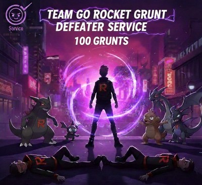 [SERVICE] Team GO Rocket Grunt Defeater Service   100 Wins