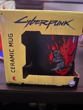 Cyberpunk 2077 Limited Edition Ceramic Mug CDPR Coffee Cup Samurai JINX