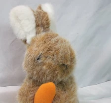 Mary Meyer Gompers Bunny Rabbit Plush w Carrot 9” Stuffed Animal Toy