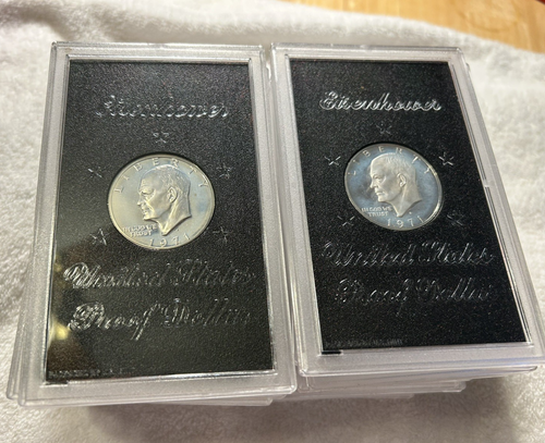 1971 S PROOF EISENHOWER DOLLAR LOT / 24 COINS - Picture 2 of 4