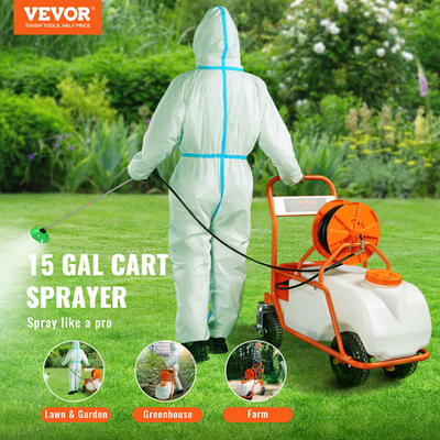 #ad Battery Powered Lawn Sprayer on Wheel 0 90 PSI Adjustable Pressure Spraying $387.72