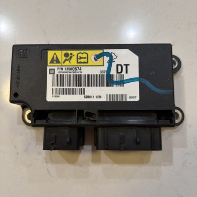 2010 GM BCM ECU SRS DIAGNOSTIC CONTROL MODULE OEM - NO CRASH DATA - 13500674