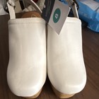 Universal Thread White Slingback Block Heel Closed Toe Synthetic Women's Shoes 8 — photo 2