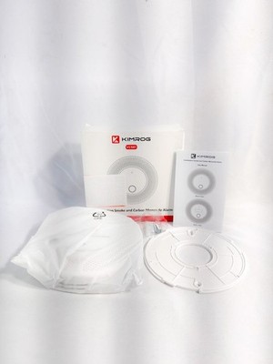 KIMROG 10-Year Sealed Battery 2-in-1 Smoke & Carbon Monoxide Detector Alarm-A2