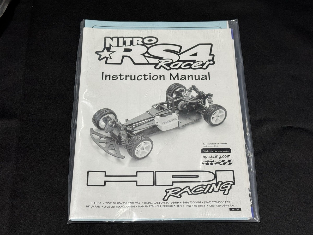 HPI Racing Nitro RS4 Racer Kit New in Box | eBay