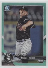 2018 Bowman Chrome Prospects Aqua Refractor 105/125 Michael Kopech #BCP86 z4k
