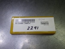 Mitsubishi Carbide Grooving Inserts QTY10 GY2M0300F080N-MM MY5015 (LOC2857A)