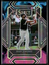 2022 Panini Select Eloy Jimenez #237 Diamond Level Pink Blue SP White Sox (467)