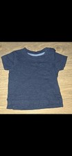 Navy Tshirt 3-6 Months Primark
