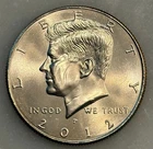 2012-P Kennedy Half Dollar - AU - About Uncirculated