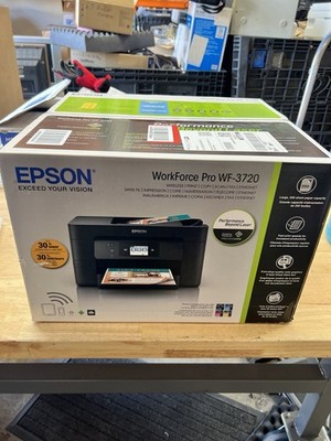 New Sealed Epson WorkForce Pro WF-3720 Wireless All-In-One Printer