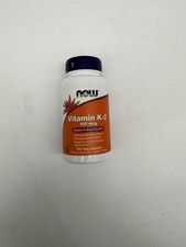 NOW Foods Vitamin D-3 and K-2 Vegetarian Capsules - 120 Count