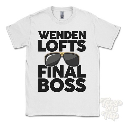 T-SHIRT WENDEN LOFTS FINAL BOSS lustig Weihnachtsgeschenk Essex Lower Pond Street