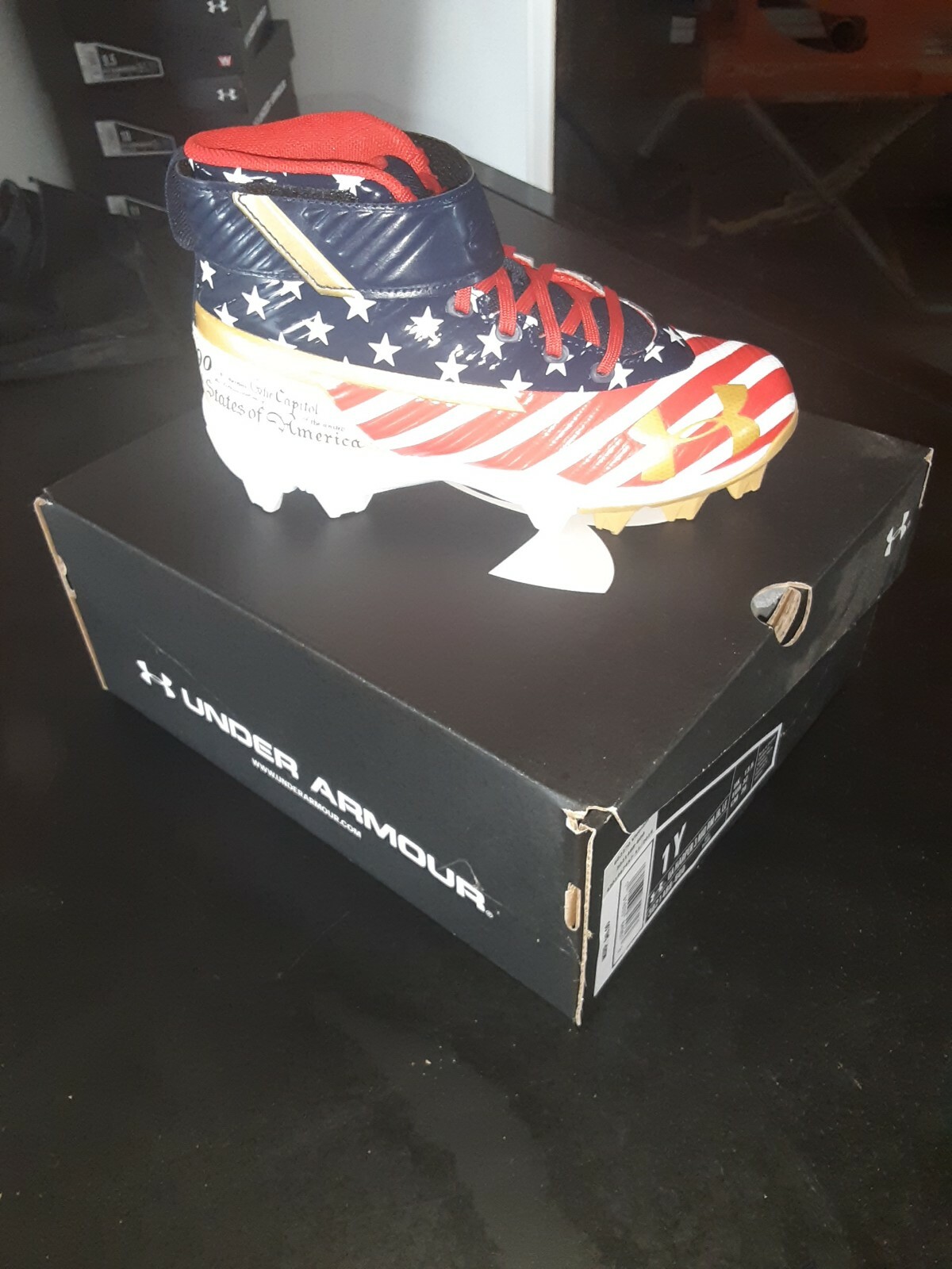 under armour youth harper 3 mid rm le molded cleats