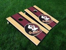 FSU Seminoles Florida State Cornhole Board Decal Wrap Qty 1 24.25" x 48.25"