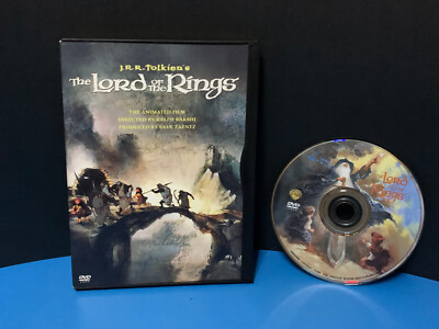 DVD The Lord of the Rings (WB, 2002) Animated Snapcase Alternate Art VERY GOOD