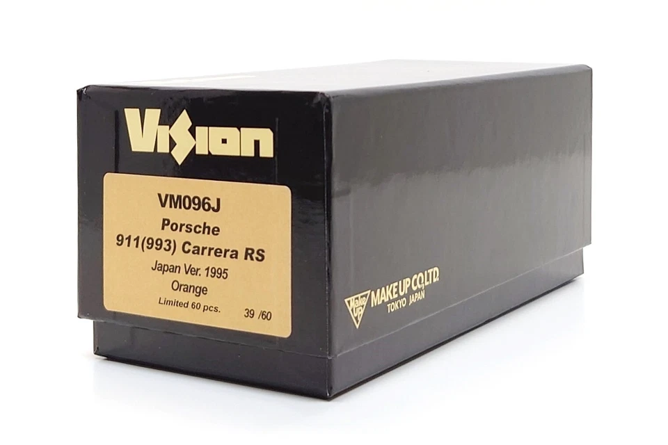 Make Up Vision 1:43 Porsche 911 Carrera RS (993) versión Japón en Naranja (VM096J) Foto 2 de 4