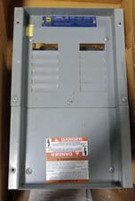 New Square D 100 Amp ML NQOD412L100CU Panelboard Interior 12 CIRC 240 Vac 3Ø 4W