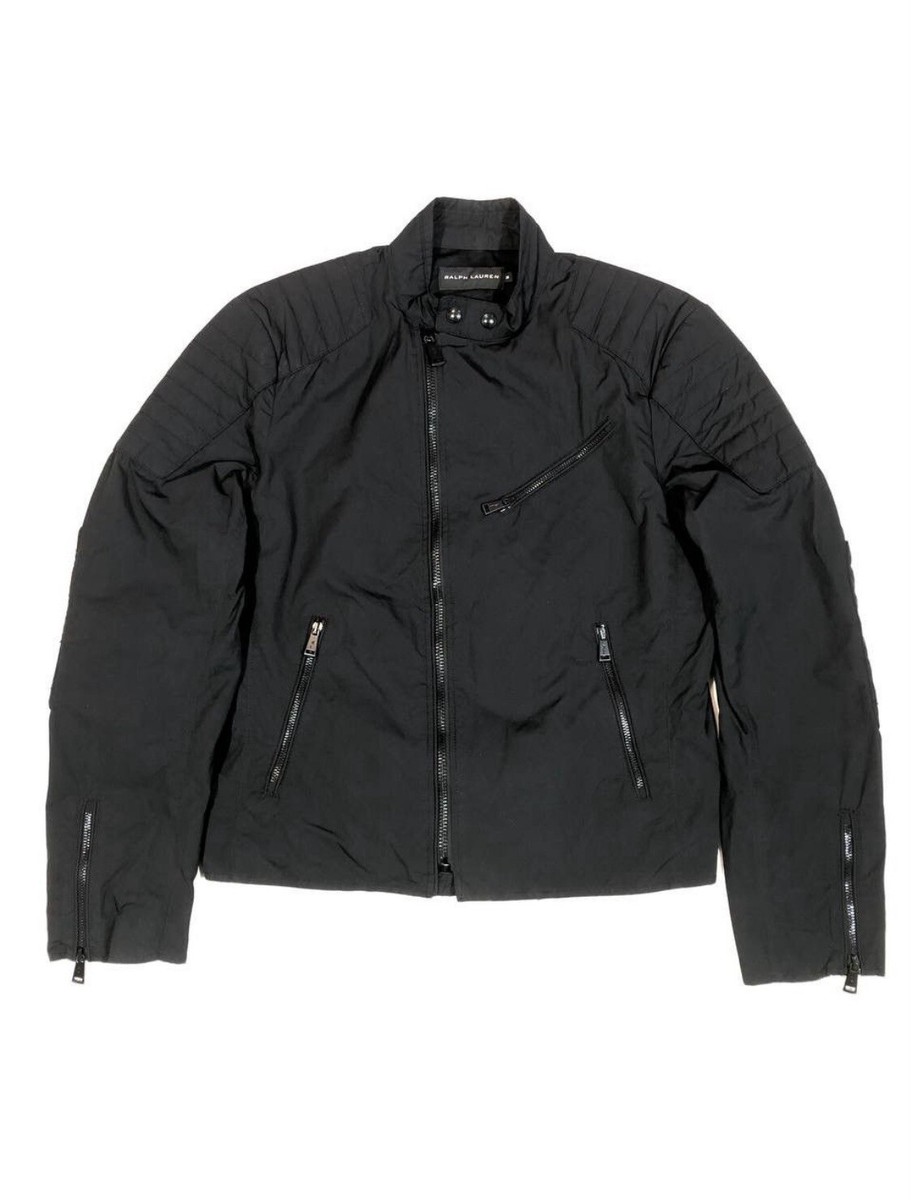 Ralph Lauren Black Label Racing Biker Jacket | eBay Ralph Lauren Black Label Racing Biker Jacket | eBay