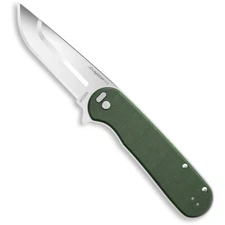 Outdoor Edge Razor VX3 EDC Knife Micarta Green 3 in.