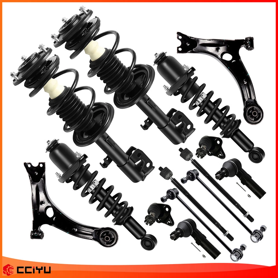 Front Struts & Rear Shocks Sway Bar & Control Arm For 2009-13 Toyota For Corolla Foto 4 de 4