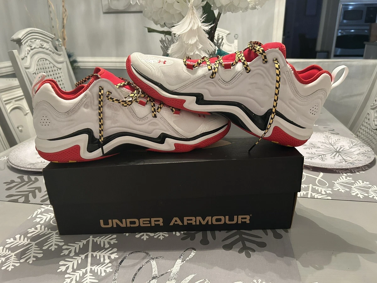 Under Armour Maryland Micro Basketball Shoe s Size 15
