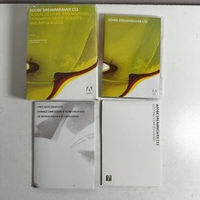 Adobe Dreamweaver CS3 Graphics Editing MAC OS Video and Audio Software DVD