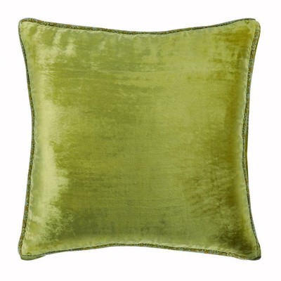 bright green throw pillows