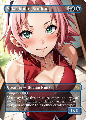 Worldly Tutor Anime Style Card For EDH And Playtest - Foto 4