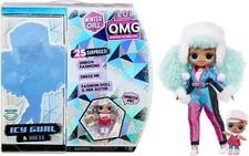 NEW! L.O.L. Surprise! OMG Winter Chill Icy Gurl Fashion Doll & Brrr B.B. Doll