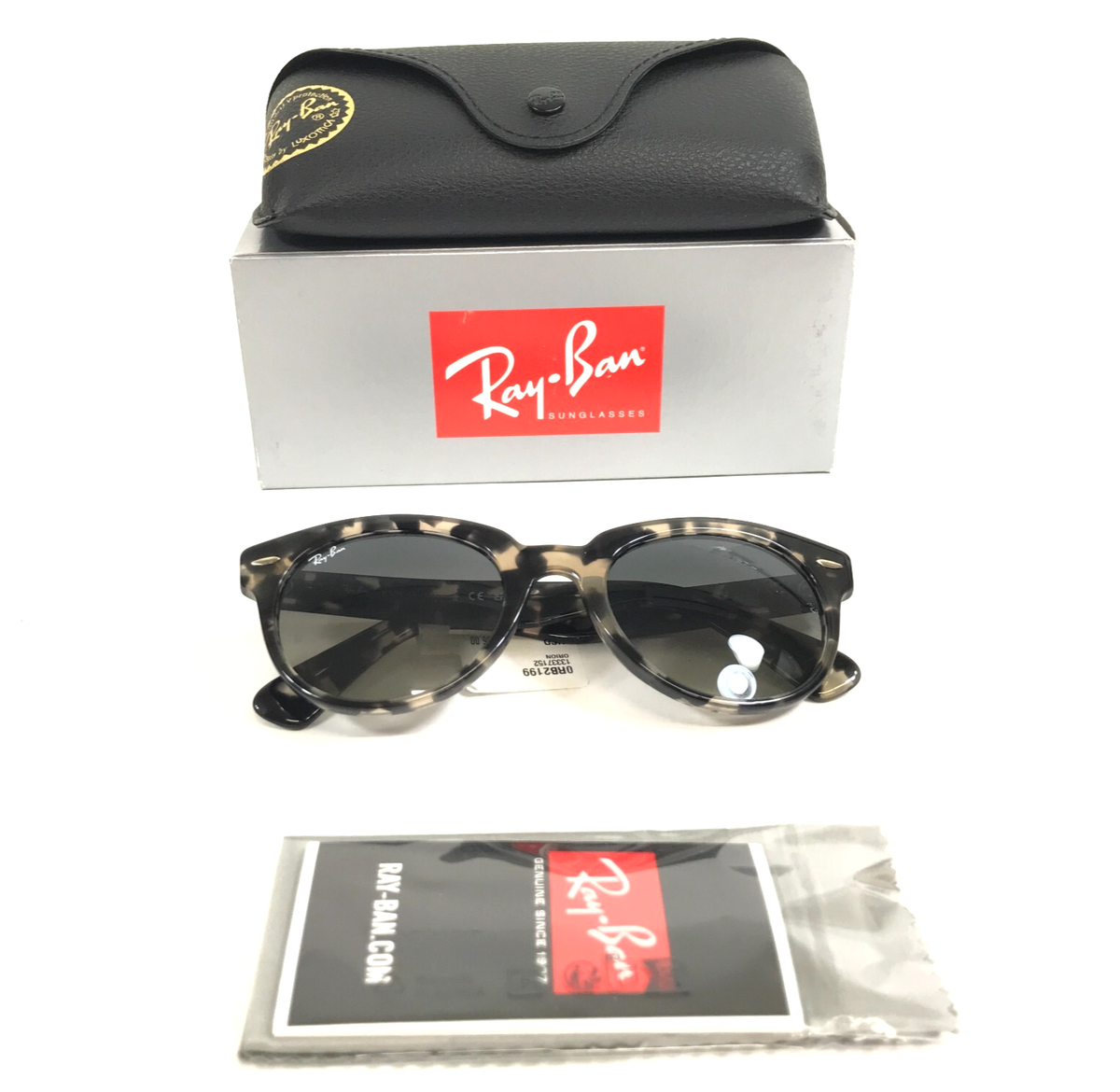 Ray-Ban Sunglasses RB2199 ORION 1333/71 Gray Havana with 