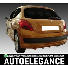 Diffusor Hinten Peugeot 207
