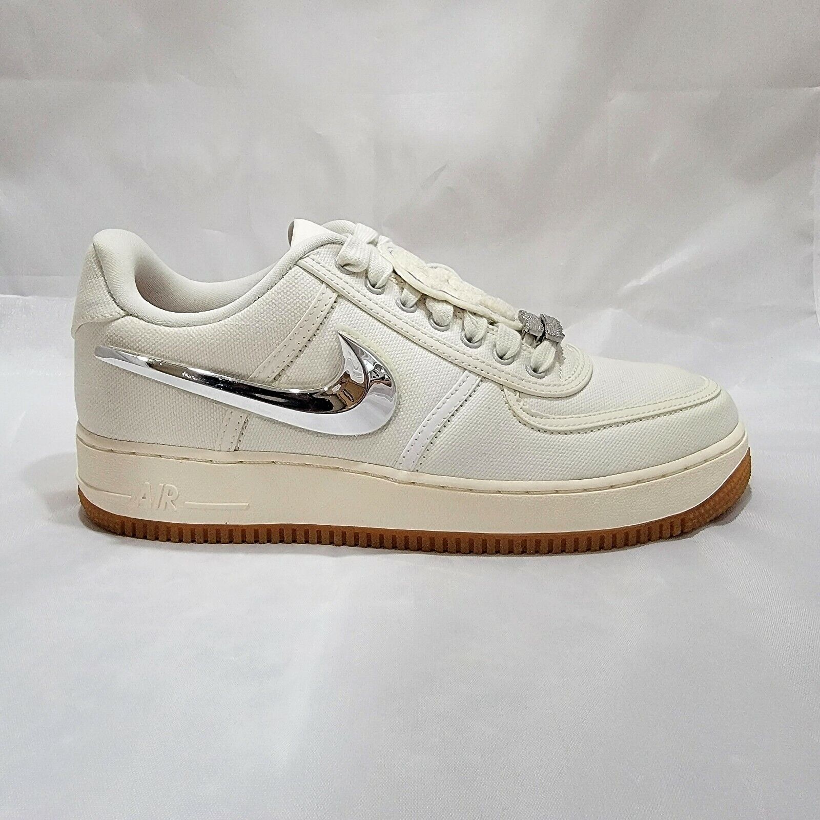 TRAVIS SCOTT X AIR FORCE 1 &#039;SAIL&#039; (AQ4211-101) | eBay