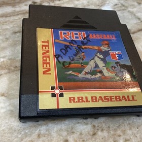 RBI R.B.I. Baseball Classic Tengen ORIGINAL NES Nintendo Black Cart Game Tested