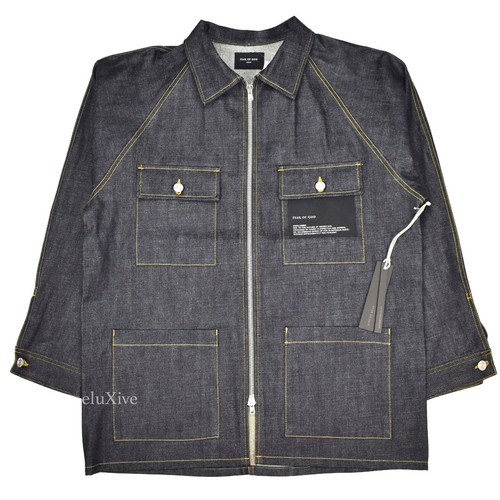 Raw Selvedge Denim Jacket 