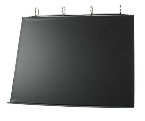10 x supporto cavalletto tavolo flip chart diagramma in PVC nero A4 - Foto 1 di 5