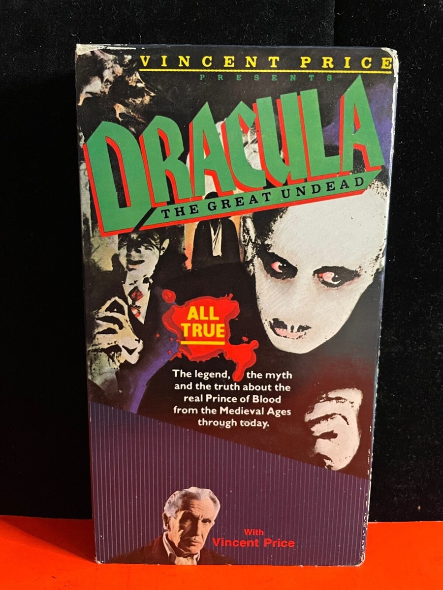 ディブ・ウェケルVHS Dracula: The Great Undead (aka Vincent Price's Dracula, 1986