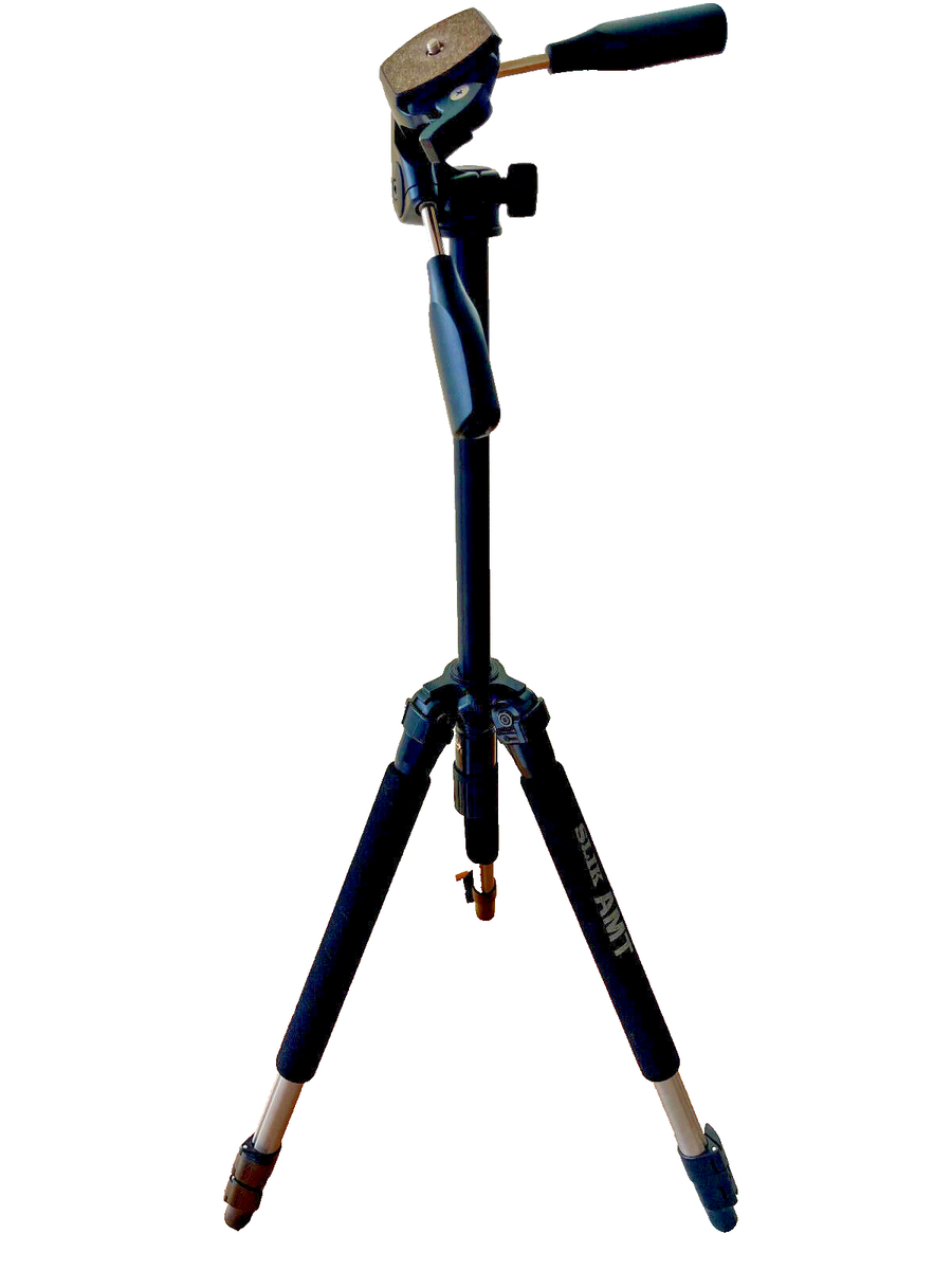 SLIK Pro 330DX-B Tripod w/3-Way Pan &Tilt Head | eBay