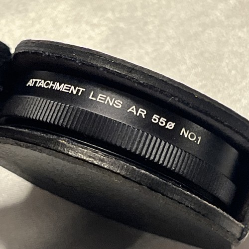 Konica 55mm Close Up Filter Camera Attachment Lens AR No.1 w/case #001 - Picture 6 of 8
